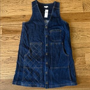 Pilcro by Anthropologie Dark Blue Denim Dress/Tunic NWT- Medium